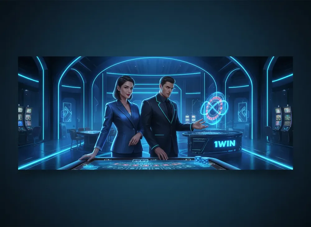 1win Futuristic Character